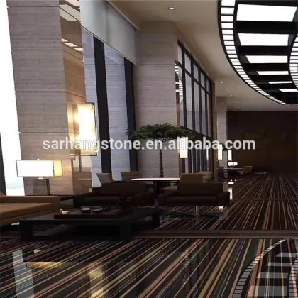 Chinese Gold and black marble