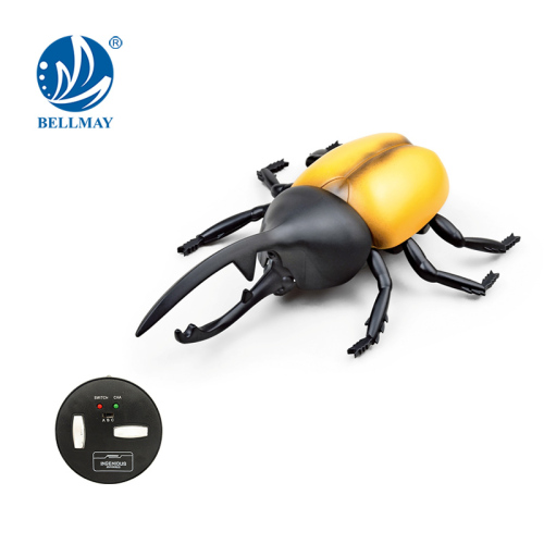 Radio Control Serangga Dunia Infrared RC Beetle Toy untuk Bermain