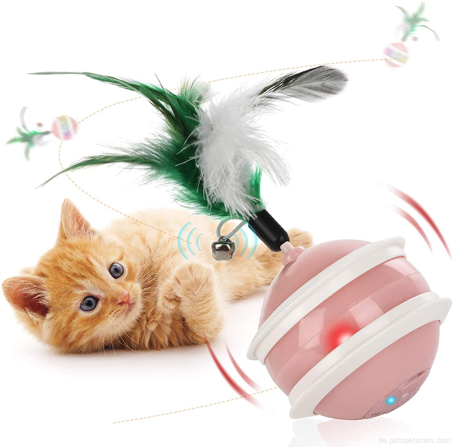 Cat Ball Toy Toy 360 Grad Electronic Cat Toys