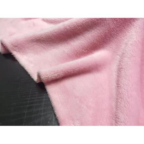 100%Polyester Double Side Flannel Knitting Fabric