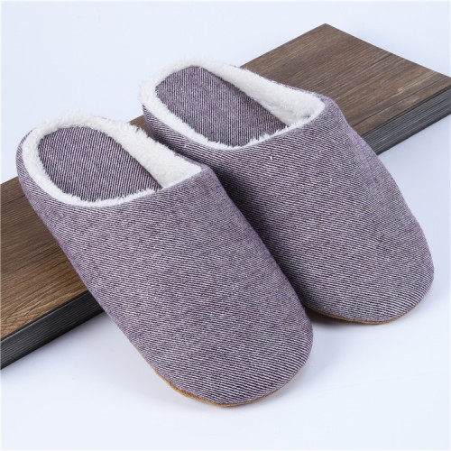 Simple Furry Hotel Slippers