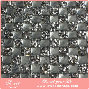 Wedding decoration glass rhinestone sheet rhinestone trim