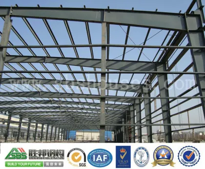 Prefab low cost and high quality light steel structure workshop