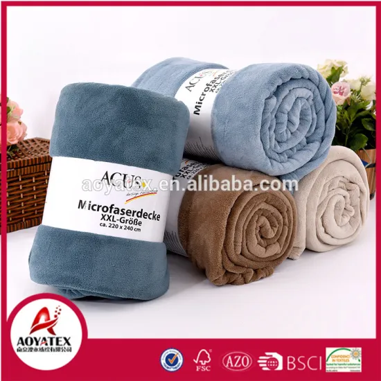 high quality best selling in China coral blanket