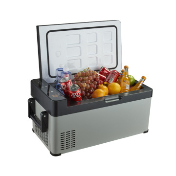 12/24V DC Car Refrigerator Freezer with Compressor for Camping
