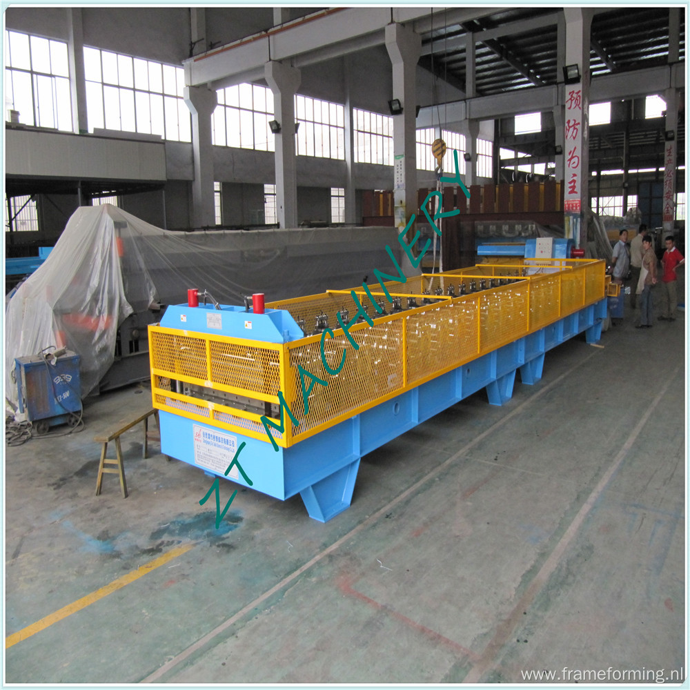 Aluminum Steel Panel Boltless Roof Roll Forming Machinery