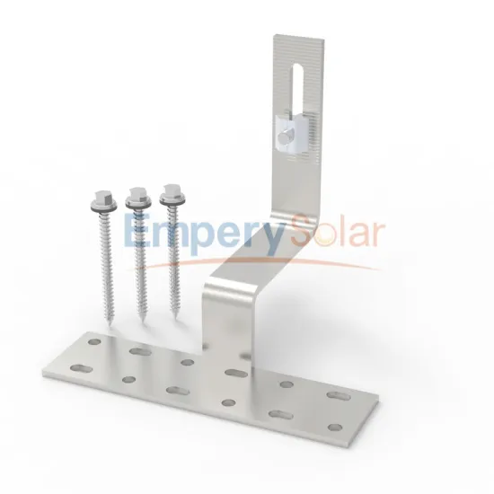 Universal Pitched Tile Roof Solar Mounting System: Asphalt Shingle Compatible Fixed Height Bracket for Solar Panels