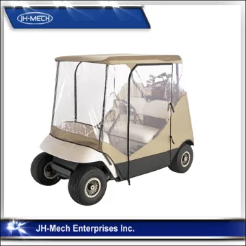 Deluxy polyester waterproof golf cart cover