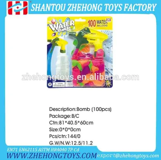100 pcs Inflatable Water Balloon Water Balloon Price Water Balloon