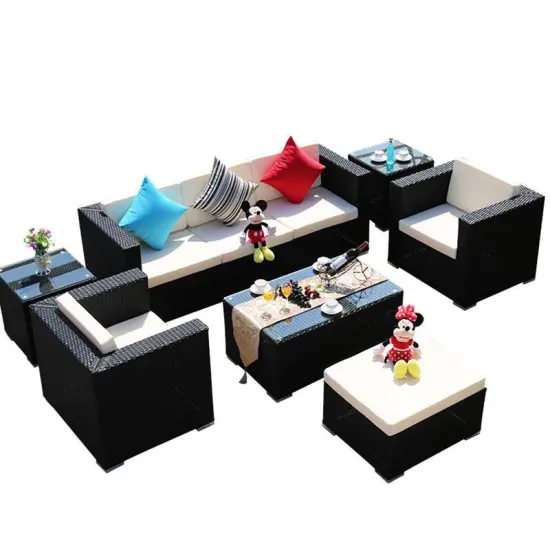 corner lounge sofa garden sofa rattan funiture outdoor