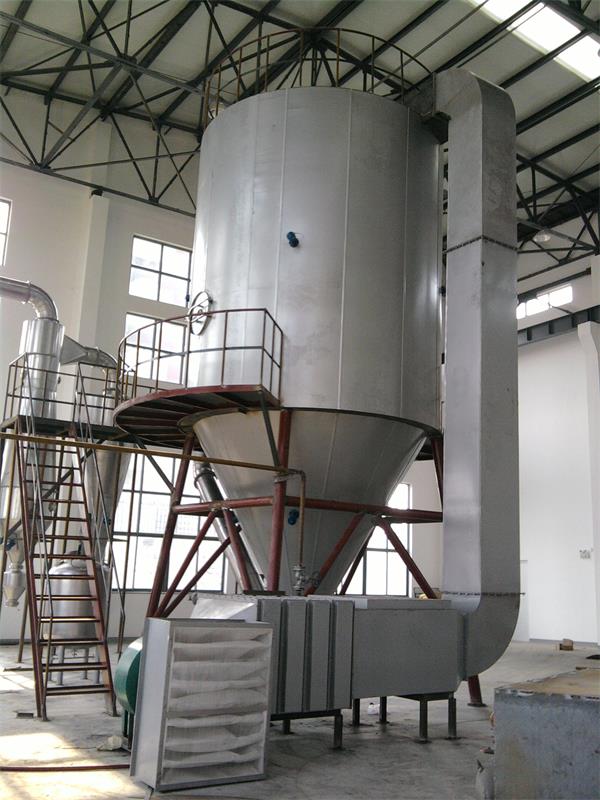 المضاد الحيوي Amylase Spray Granulator Drying Machine مجفف نظام الفرن المجفف