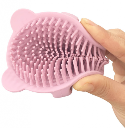 Scalp Shampoo Brush with Soft Silicon Brush Head