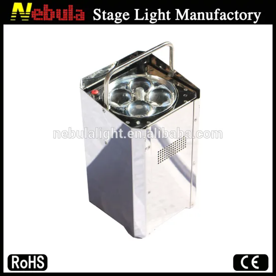 Nebula Top-sold 4*10W Battery Powered Wireless DMXPortable Led Uplighting for wedding