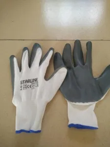 Nitrile coated glove
