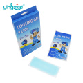 High quality temperature reducing fever cooling gel patch