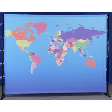 Fabric Backdrop Stand Banner Portable Folding Display