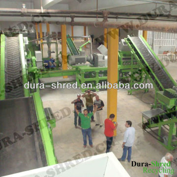 low price waste tire rubber granules machine for sale