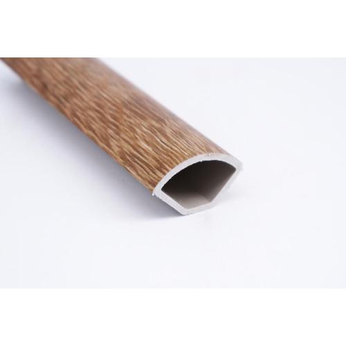  WPC QUARTER ROUND Factory Sale PVC Quarter Round 1/4 PVC Skirting Factory