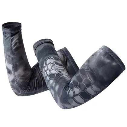 Summer Outdoor Tactical Arm Guards: Sunscreen Ice Silk Sleeves for Riding and Fishing