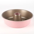9" Aluminium Alloy Angel Food Cake Pan-Pink