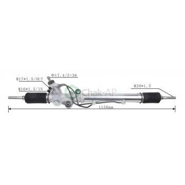 RHD Power Hydraulic Riceering Ricks для Toyota Land Cruiser