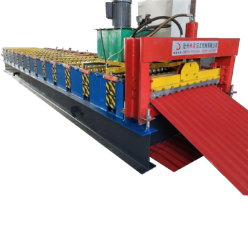 Corrugated Galvanized Steel Sheet Roll Forming Machine