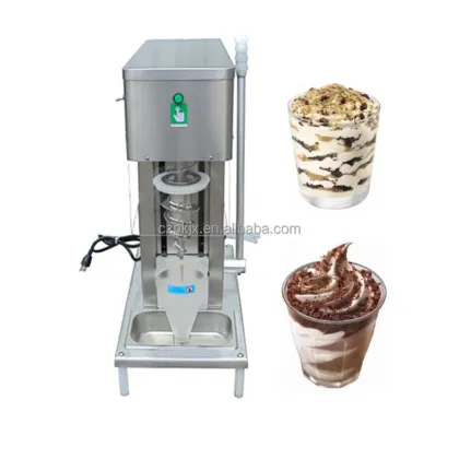 Wholesale Frozen Yogurt and Ice Cream Mixture with Fresh Fruits