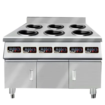 Commercial Multi-Concave Furnace Kettle Chicken Multi-Eye Induction Cooker