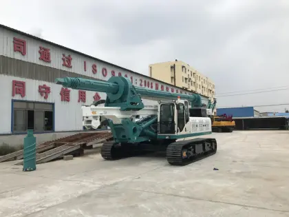 crawler pile foundation rig machine