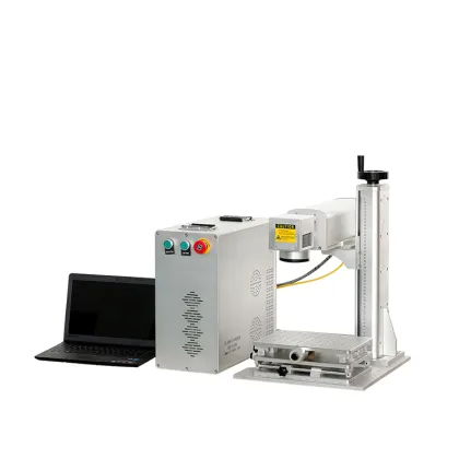 Portable 30W CNC Metal Fiber Laser scribing machine