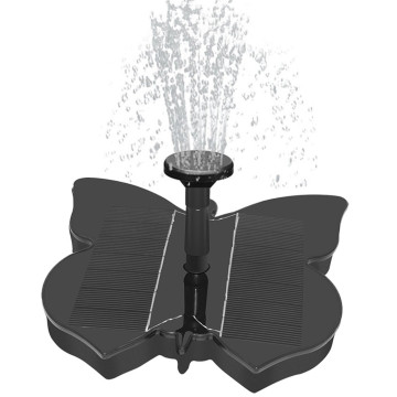 Hot Butterfly Shaped Solar Water Floating Pump Outdoor solar-powered Solar Powered Bird Bath Water Fountain Pump For Pool Garden