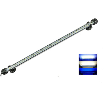 11.4W Luz de tanque de peixe azul branco com timer