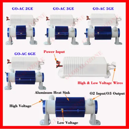 Adjustable and non adjustable ozone generator kit/ ozone generator units/ ozone generator accessory