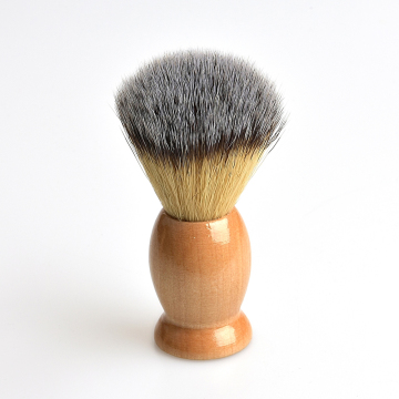 pennello da barba in tasso sintetico per toelettatura uomo