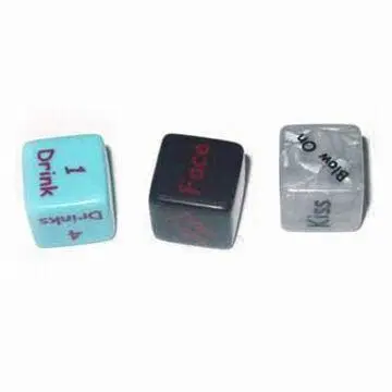 Dices, Customized Words Can be Printed on 6 Faces, Customized Logos Welcomed