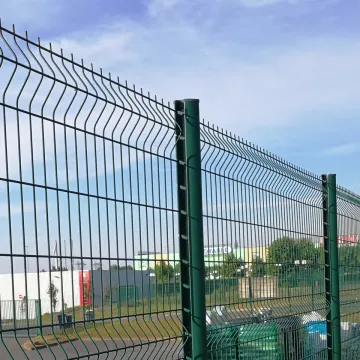 ECO Friendly PVC Coated Galvanized 3D Curved Wire Mesh Fence
