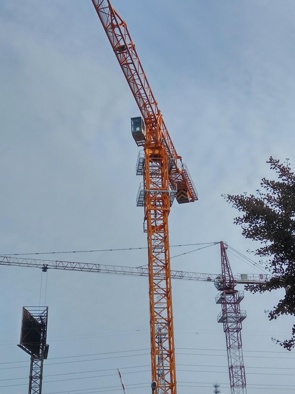 QTZ190 TC6519 12t Topless Top-tower Crane Tower