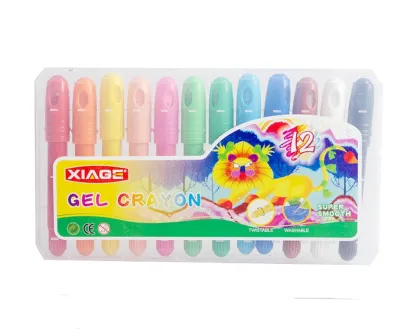 Clean Wax Crayon,Washable type Crayons,Cool Gel Crayon
