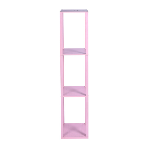 Pink Shelf Light Wooden Shelf