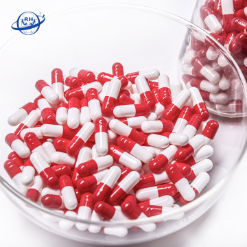 Factory Direct Sales: Biodegradable Red and Yellow Color Gelatin Empty Capsules - 80,000pcs