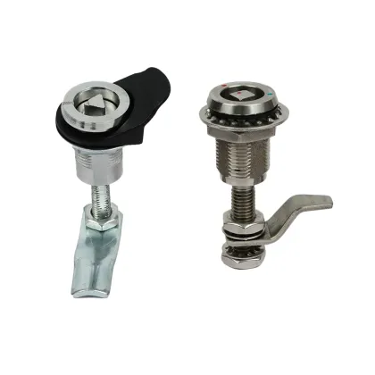 High Security Brass Half-Circle Key Disc Hidden Cabinet Lock and Tubular Cam Door Lock