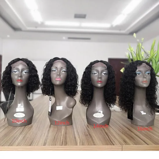 X-TRESS Direct Factory Sale 100% Human Hair Wig With Lace Front Short Wig Kinky Curly Natural Hair Wig For Women Human Hair