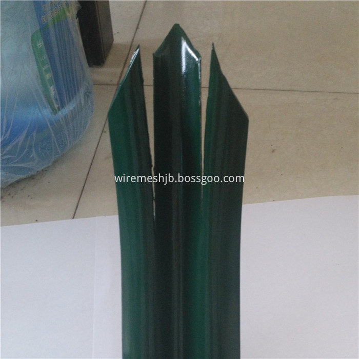 Plastic Coated Palisade Fencing