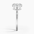 18K WG 2ct Lab Diamond Solitaire လက်စွပ်