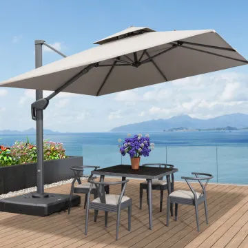 Heavy Duty Outdoor Parasol for Bistro Sets