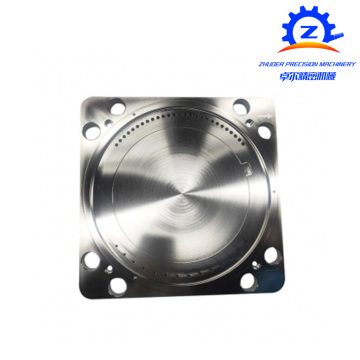 Custom Precision Stainless Steel Square Flange Design