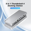 Thunderbolt 4 USB 4.0 Estación de acoplamiento 8K@60Hz Pantalla