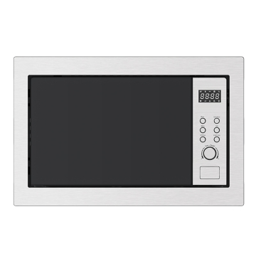 28L White Microwave Oven with Grill - Household Appliance