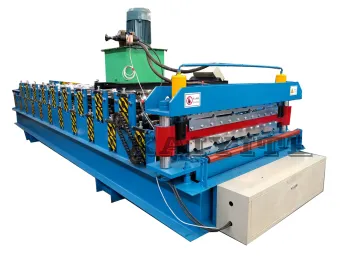 double decker roof sheet forming machine