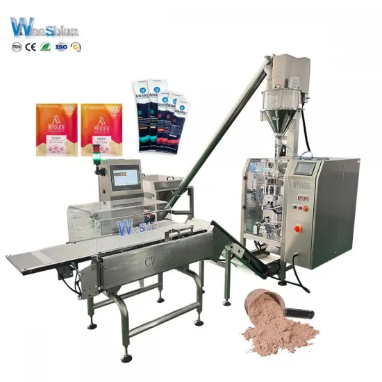 Yeast Powder Continuous Film Filling Packing Machine